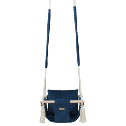 Altalena in velour per bambini in stile scandinavo